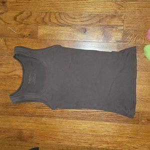Brown tank top